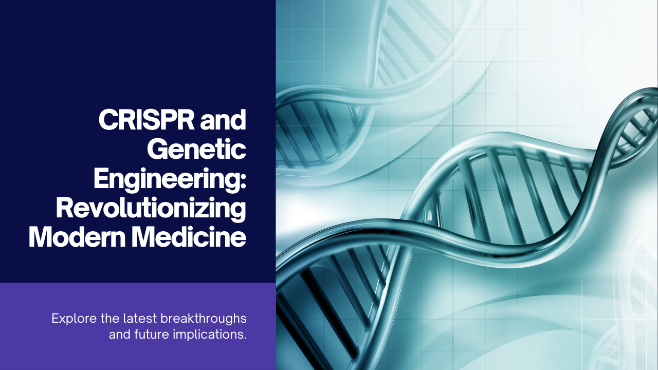 Modern Society, Modern Technology, Genetic Engineering, CRISPR